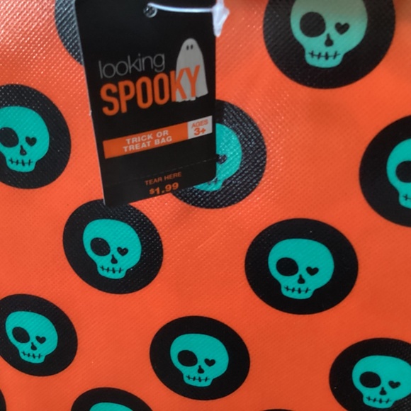 Halloween Trick or Treat Bags Bundle 3 Bags New with tag 13” x 15.5” x 4” - Picture 6 of 8